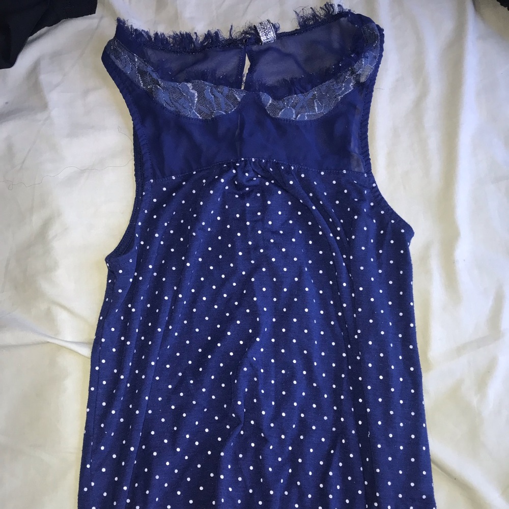 Polka dot girls blouse. Like new